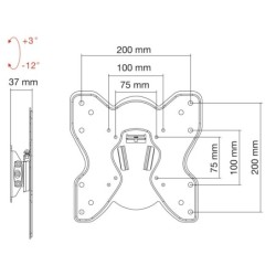 Munari Munari SP 329 Nero 20 kg 75 x 75 mm 200 x 200 mm