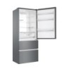 Haier Haier Frigorifero Combinato 450L No Frost 70cm Platino Classe E HTOPMNE7193