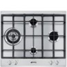 SMEG Smeg Piano cottura a gas 4 fornelli da incasso 60 cm acciaio inox wok SLR64SGH