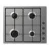 Candy Candy CHW6LBX Piano Cottura Gas 4 Fornelli da Incasso Acciaio Inox 59.5 cm Accensione Elettronica