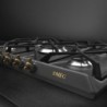 SMEG Smeg SRV876AOGH Piano di cottura gas 5 fuochi 68.5 cm antracite wok stile coloniale da incasso