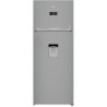 BEKO Beko Frigorifero Combinato 406L No Frost Classe E Argento RDNE455E40DSN
