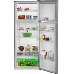 BEKO Beko Frigorifero Combinato 406L No Frost Classe E Argento RDNE455E40DSN