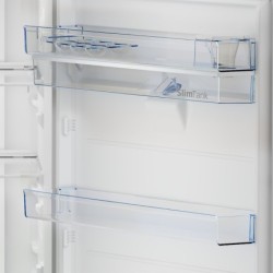 BEKO Beko Frigorifero Combinato 406L No Frost Classe E Argento RDNE455E40DSN