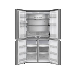 Hisense Hisense Frigorifero Americano RQ758N4SWSE 606L No Frost Acciaio Inox Wi-Fi Classe E