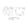 SMEG Smeg Piano cottura gas SRV864AOGH 4 fuochi 60 cm antracite da incasso