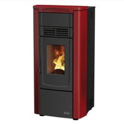 Dal Zotto Dal Zotto Gabry Stufa a Pellet Nero Bordeaux