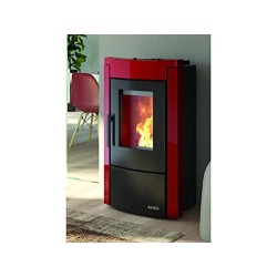 Onebby Onebby Termostufa a Pellet Wanna Idro 12KW Bordeaux