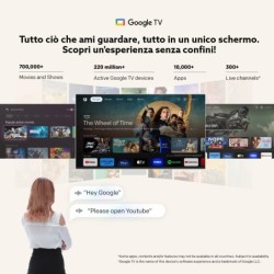 MQE MQE7600 TV 43 Pollici QLED 4K Ultra HD