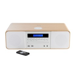 Thomson Thomson Microsistema Audio MIC201IDABBT Bianco Legno