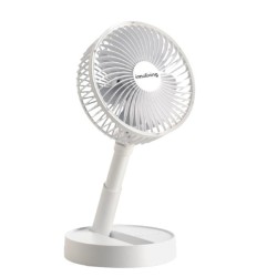 Innoliving 10Innoliving Ventilatore Pieghevole Ricaricabile 19 cm Bianco