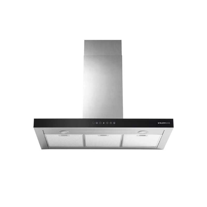 GLEM Glem Gas GHB990IXA Cappa aspirante a parete Acciaio inossidabile 679 m³/h A