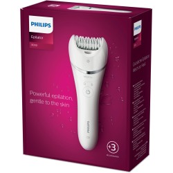 Philips Philips Epilator Series 8000 BRE700/00 Epilatore Wet & Dry