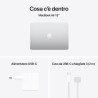 APPLE Apple MacBook Air 13'' M4 chip 10-core CPU 8-core GPU, 16GB, 256GB SSD - Argento