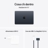 APPLE Apple MacBook MC6C4T/A Air 13'' M4 chip 10-core CPU 10-core GPU, 24GB, 512GB SSD - Mezzanotte