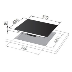 De’Longhi De'Longhi PIB 62 Piano Cottura Induzione 60cm 4 Zone Bianco Vetroceramica Incasso
