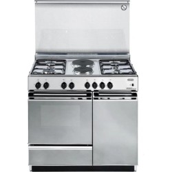 De'Longhi De'Longhi Cucina SEX8542NEDM a Gas 4 Fuochi 2 Piastre Forno 8 Elettrico 6cm Inox SEX8542NEDM