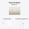 APPLE Apple MacBook MW103T/A Air 13'' M4 chip 10-core CPU 10-core GPU, 16GB, 512GB SSD - Galassia