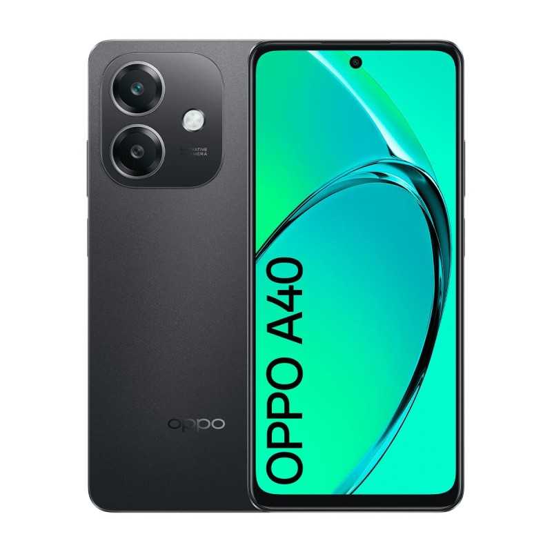 OPPO OPPO A40 6+128GB 6.67 4G Sparkle Black ITA