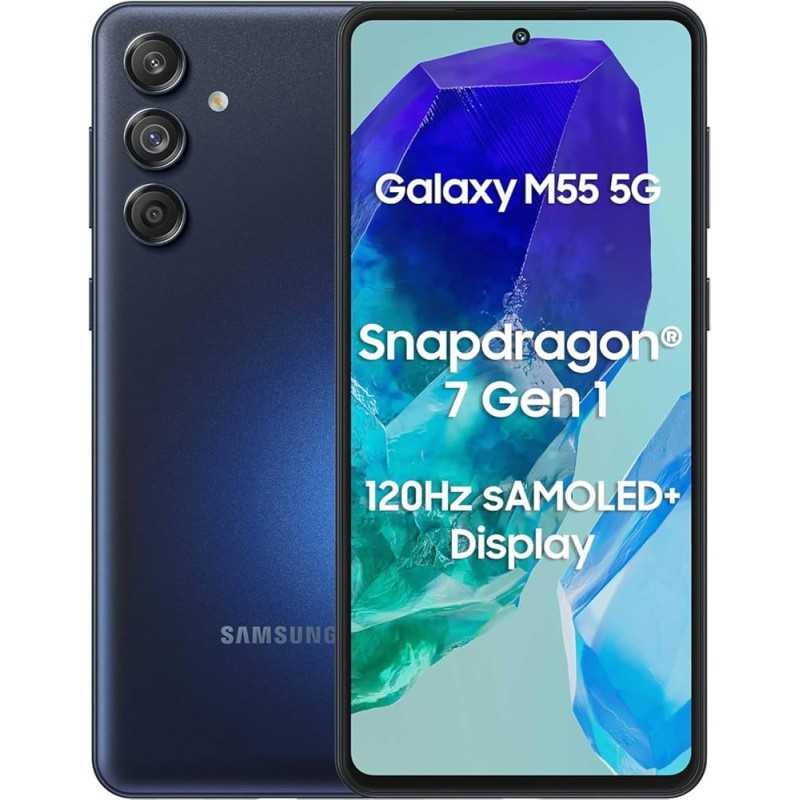 Samsung Samsung SM-M556 Galaxy M55 8+256GB 6,7 5G Denim Black DS EU