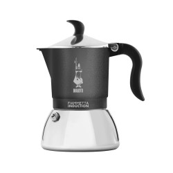 Bialetti Bialetti Caffettiera Fiammetta Grigia per Induzione 4 Tazze 0007145