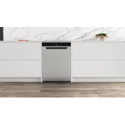 Whirlpool Whirlpool WFC3C26PFX Lavastoviglie Libera Installazione 14 Coperti 8 Programmi Classe E Inox - WFC 3C26 PF X