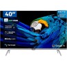 METZ Metz 40MTD7000Z TV Led 40'' Full HD 1920x1080p Smart Tv classe F Argento