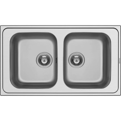 PYRAMIS Pyramis IX FEDRA Lavello 2 Vasche (107132601)