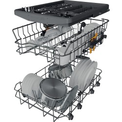 Whirlpool WHIRLPOOL LAVASTOVIGLIE LIBERAINST.45CM 10COPER. D INOX WH4FD11CS7A0X