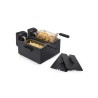 PRINCESS PRINCESS FRIGGITRICE A OLIO DOPPIA 2x3LT ACCIAIO INOX NERO 3600W