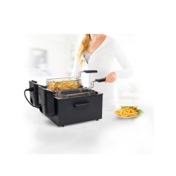 PRINCESS PRINCESS FRIGGITRICE A OLIO DOPPIA 2x3LT ACCIAIO INOX NERO 3600W