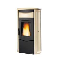 Dal Zotto Dal Zotto JOLE IDRO 2.0 TERMOSTUFA A PELLET col. Madreperla (001275406)