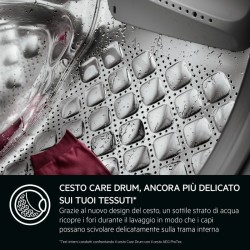 AEG AEG LR7FD104V Lavatrice 10 kg Centrifuga 1400 Giri Inverter Vapore Classe A