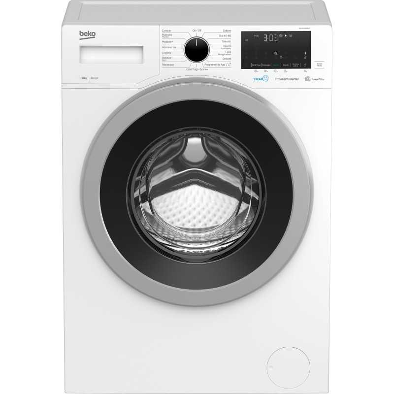 BEKO BEKO LAVATRICE 8KG STEAMCURE C INVERTER VAPORE 1400GIRI WUY81436SI-IT