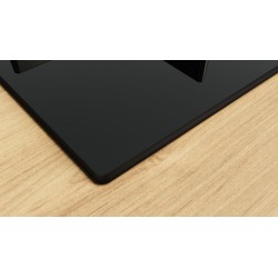 Bosch Bosch PPQ7A6I15 Piano Cottura 5 Fuochi a Gas 75 Cm in Vetro temperato Nero