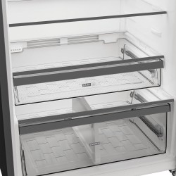 Whirlpool Whirlpool WHD26472X4E Frigorifero Doppia Porta 477L Total No Frost 70cm Classe E Nero/Inox – WHD2 6472 X4E