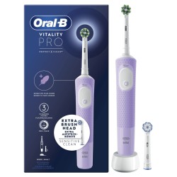 Oral-B Oral-B Vitality Spazzolino Elettrico Ricaricabile Pro Viola 2 Testine
