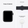 APPLE Apple Watch SE 40mm Space Grey Aluminium Case/Midnight Sport Band ITA MKQ13TY/A