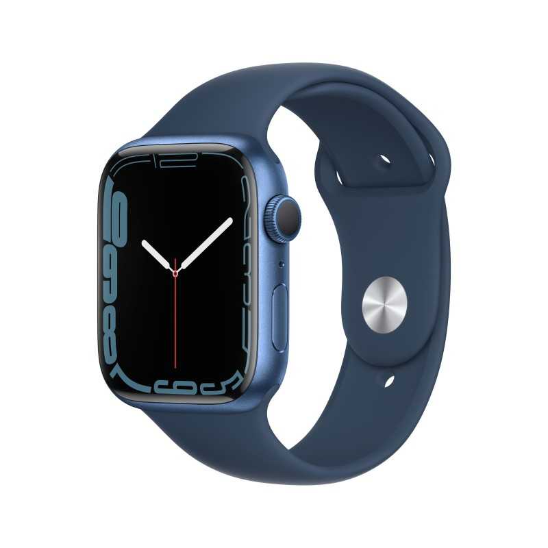 APPLE Apple Watch Serie 7 45mm Blue Aluminium Case/Abyss Blue Sport Band ITA MKN83TY/A