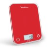 MOULINEX Moulinex BN50U3 Bilancia da cucina elettronica Superficie piana Rettangolo Rosso