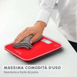 MOULINEX Moulinex BN50U3 Bilancia da cucina elettronica Superficie piana Rettangolo Rosso