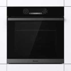 Hisense Hisense BSA65226AB Forno Elettrico da Incasso Ventilato a Vapore con Grill 77 litri 3500 W Classe A Nero