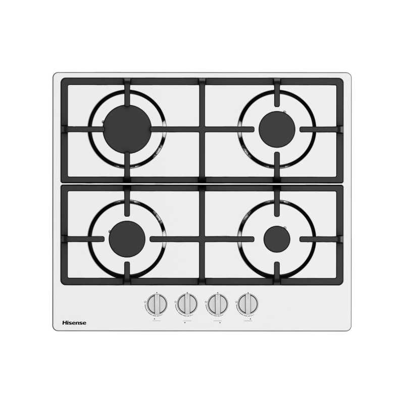 Hisense Hisense GM643XHFCI Piano Cottura Da incasso 60 cm Gas 4 Fornello Inox