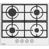 Hisense Hisense GM643XHFCI Piano Cottura Da incasso 60 cm Gas 4 Fornello Inox