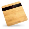 Onebby Innoliving Bilancia Digitale Pesapersona in Bambù, Design Naturale ed Elegante, Display LCD,
