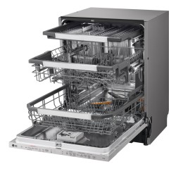 LG LG QuadWash DB597TXS Lavastoviglie da incasso a Scomparsa totale 14 Coperti 3 Cestelli Inverter Vapore Wi-Fi Classe A -20%