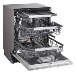 LG LG QuadWash DB597TXS Lavastoviglie da incasso a Scomparsa totale 14 Coperti 3 Cestelli Inverter Vapore Wi-Fi Classe A -20%