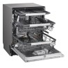 LG LG QuadWash DB597TXS Lavastoviglie da incasso a Scomparsa totale 14 Coperti 3 Cestelli Inverter Vapore Wi-Fi Classe A -20%